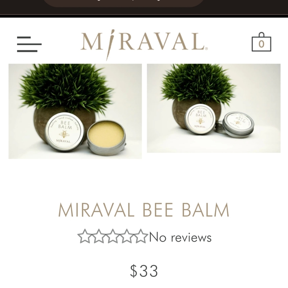 🎊MIRAVAL BEE BALM
